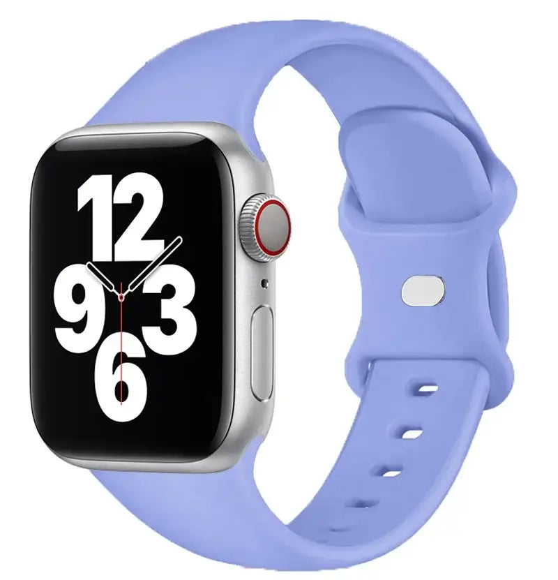 Bracelet de smartwatch en silicone, résistant à l’eau et flexible, bracelet sport doux pour une utilisation quotidienne active | Sansoti