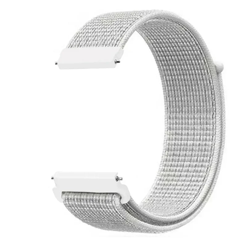 Verstellbares Nylon-Sportarmband für Smartwatches, 20 mm, 22 mm, atmungsaktives Armband, Sportuhr, leicht, Fitness | Sansoti