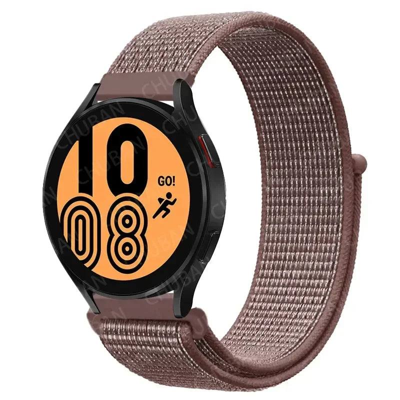 Nylonowy pasek sportowy do smartwatcha 20mm 22mm Oddychający Lekki Pasek typu Loop na nadgarstek Regulowany Trening Fitness | Sansoti