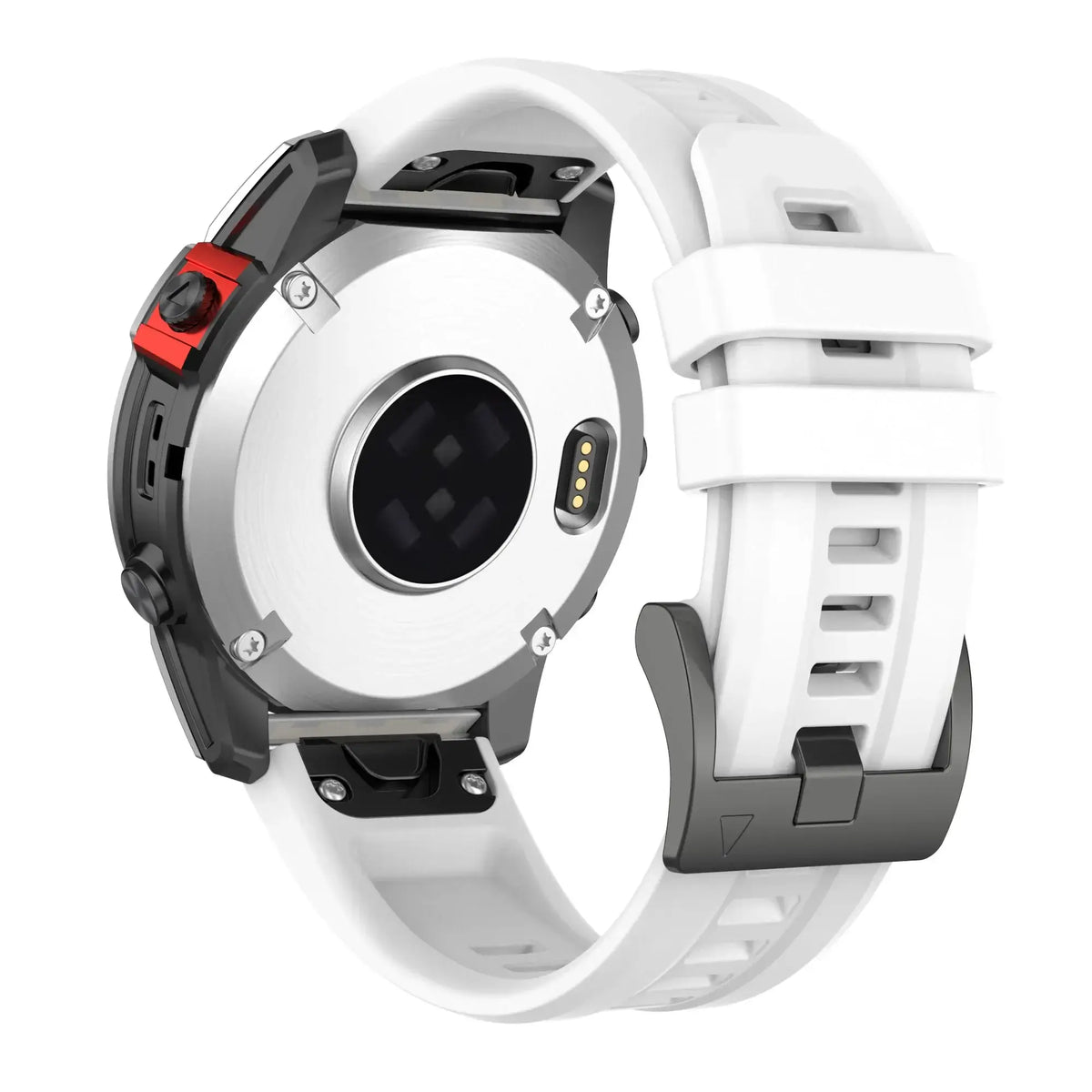 Siliconen Smartwatch Band 20mm 22mm 26mm Verstelbaar Sporthorloge Polsband Vervangingsbandje Comfortabel | Sansoti