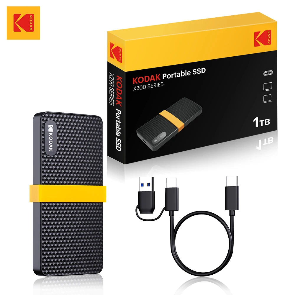 External Solid State Drive 1TB USB 3.1 Type-C Compact Portable Storage Device for Laptop Computer PS4 | Sansoti