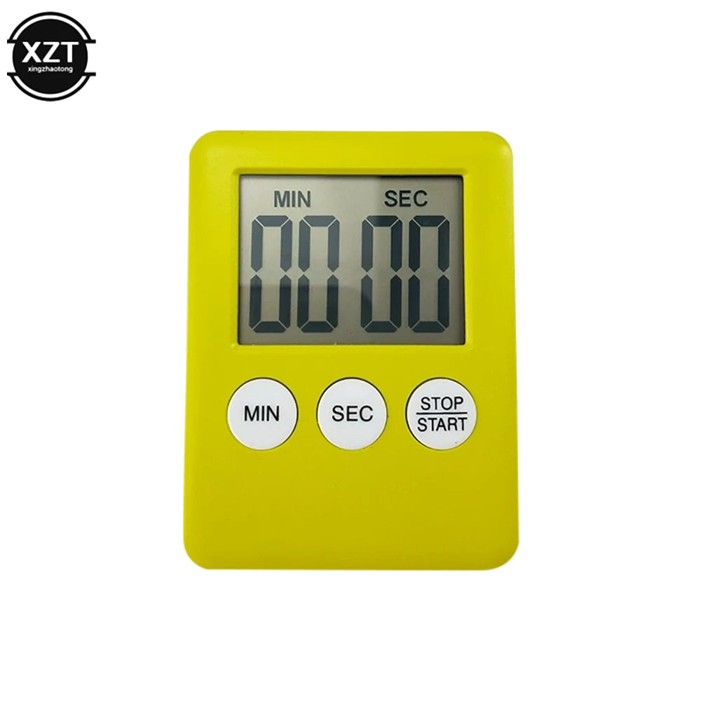 Digitale Keukentimer Magneet LCD Kompakt Keuken Aftellen Countdown Timer Eieren Pasta Koken | Sansoti