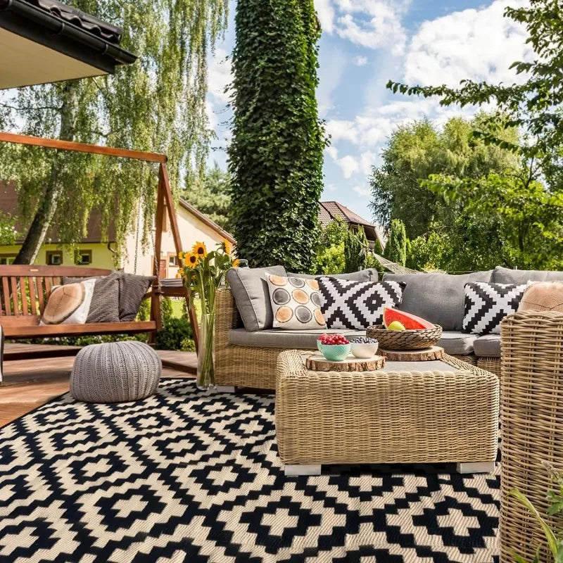 Buitenkleed Waterdicht Flanel Picknickdeken Tentondergrond Vochtwerend Campingtapijt Zacht Opvouwbaar | Sansoti