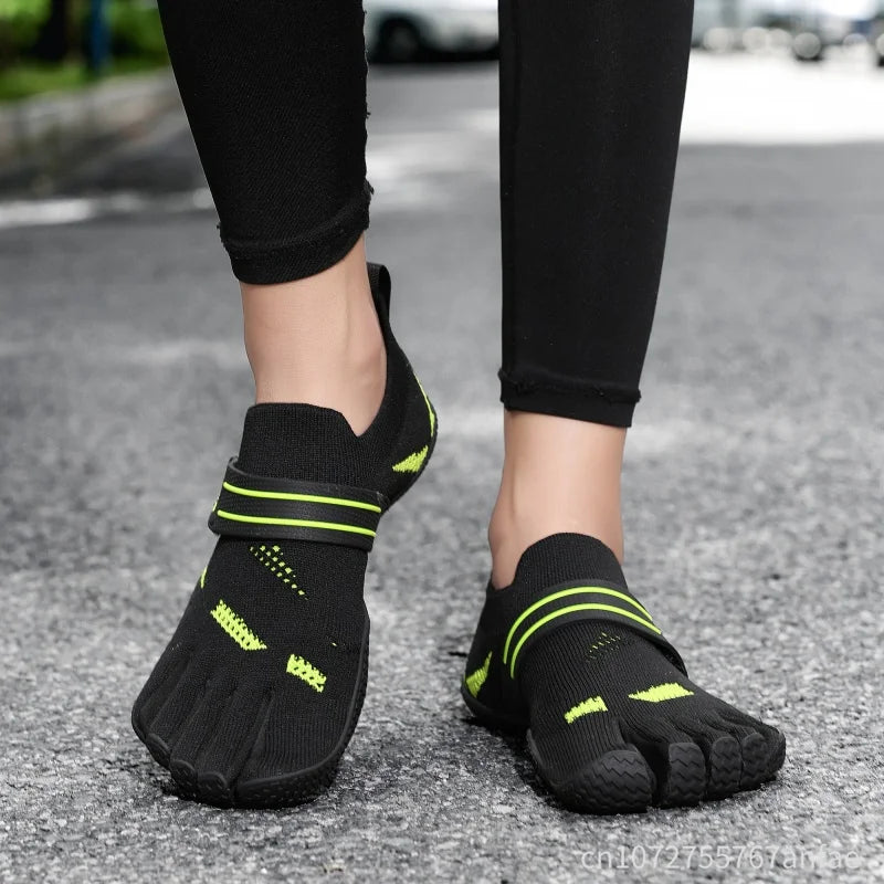Chaussures à cinq orteils unisexes, chaussures pieds nus, chaussures de yoga, mesh respirant, entraînement intérieur et extérieur, fitness, marche, chaussures de sport | Sansoti