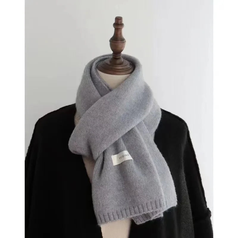 Soft Cashmere-Look Scarf for Women - Winter-Warm Fashion Accessory in 9 Colors - 170x21cm Wrap Styles | Sansoti