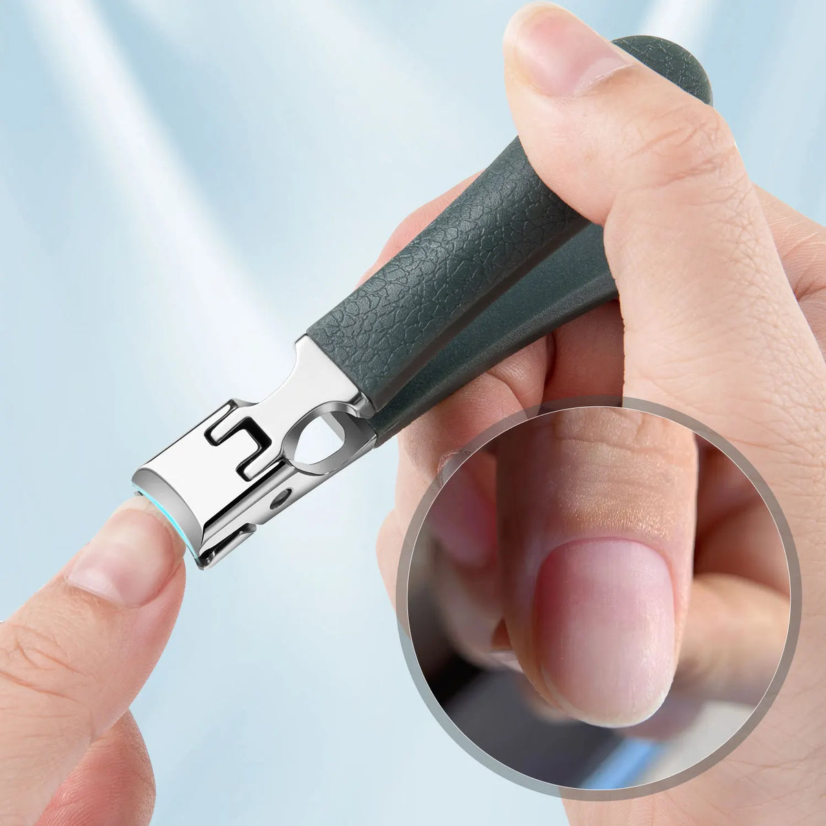Nail Clipper for Thick Nails XL Beak Stainless Steel Hand and Foot Care Ergonomic Non-Slip Grip Pedicure | Sansoti