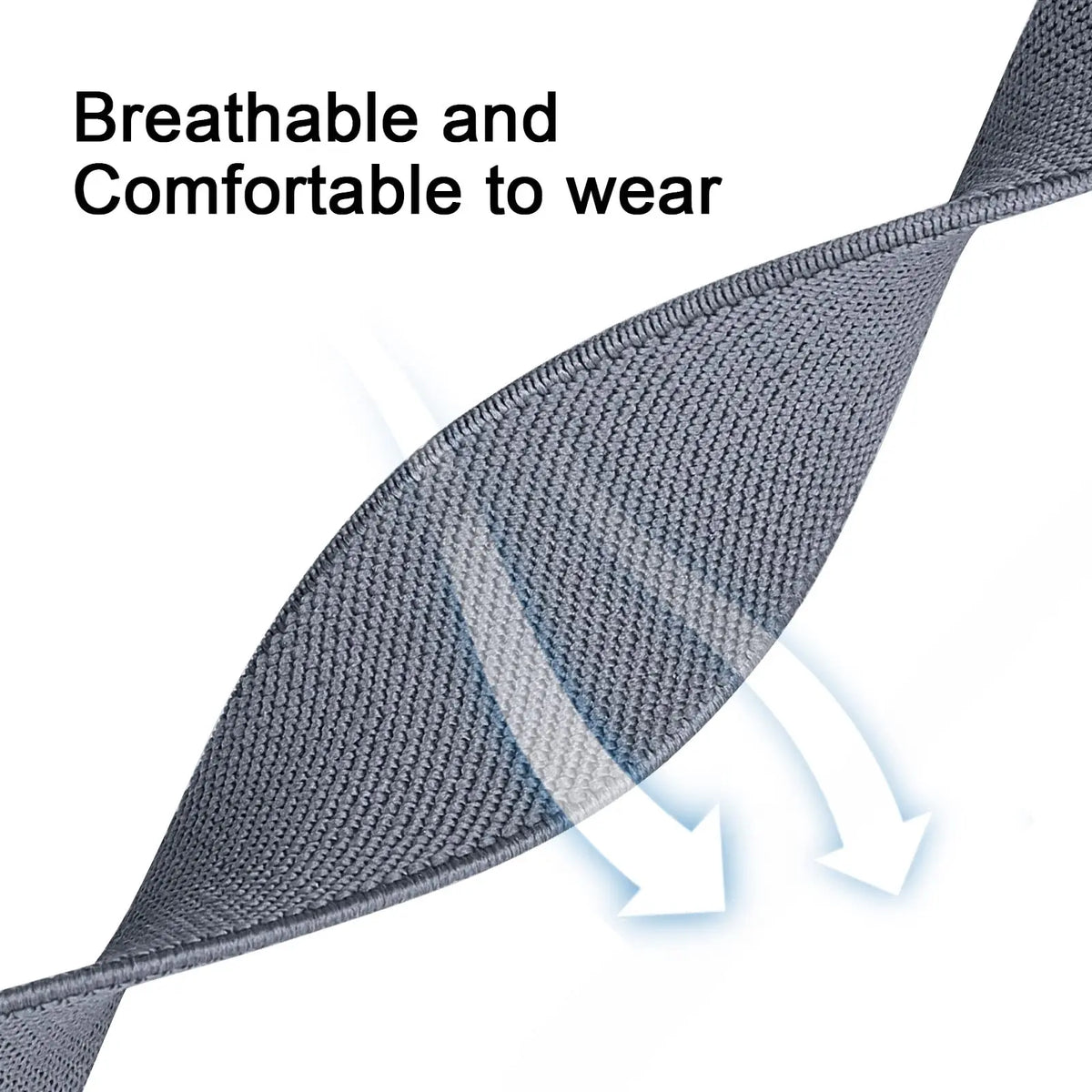 Bracelet sport en nylon pour smartwatch, respirant et réglable, bracelet de montre élégant et confortable pour une utilisation quotidienne | Sansoti