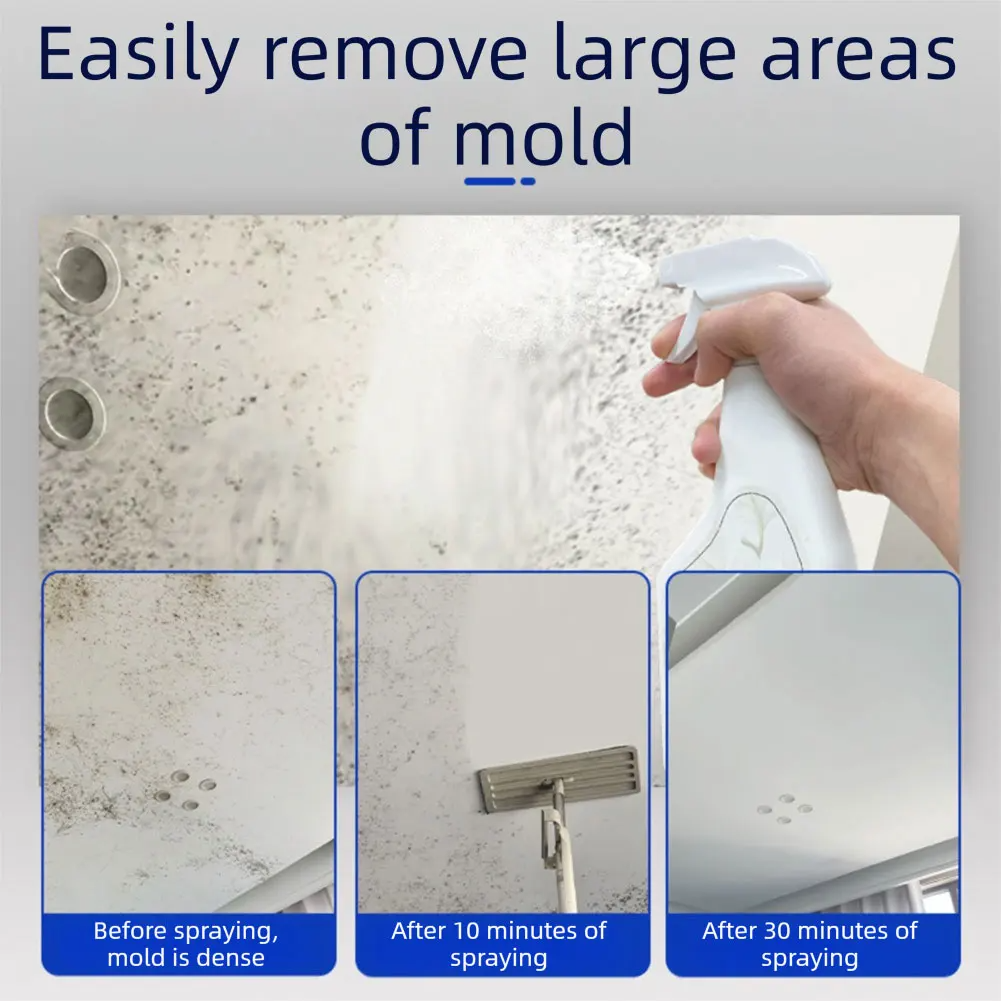 Mold Remover Spray 240ml Deep-Cleaning for Bathrooms, Tiles, Walls and Damp Areas Anti-Mold Grout Cleaner | Sansoti