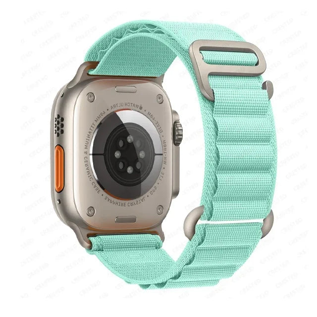 Nylon-Uhrenarmband, sportliche Alpine Loop, verstellbares Smartwatch-Armband für Outdoor-Aktivitäten und den täglichen Gebrauch | Sansoti
