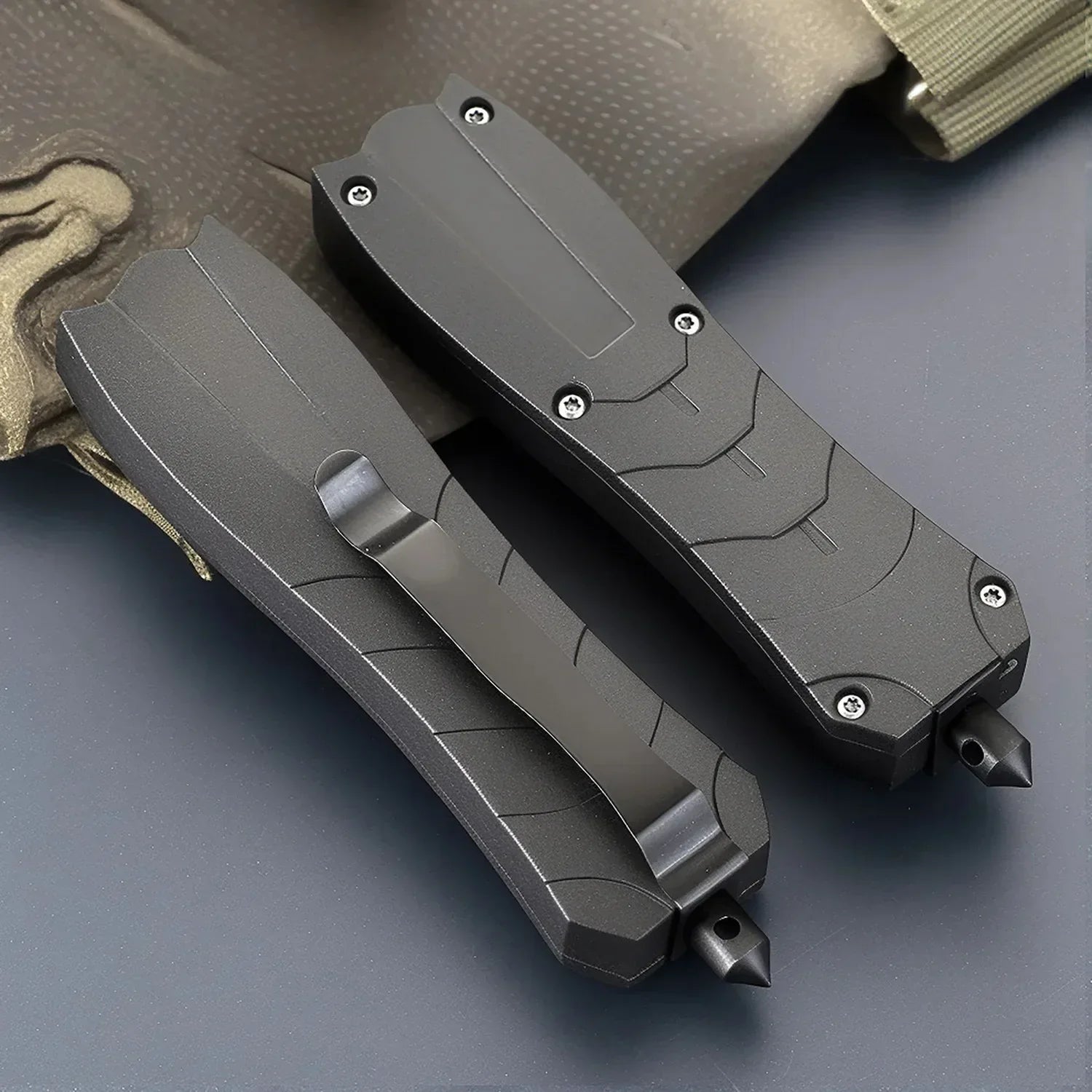 Ergonomisch EDC Multitool Overlevingsmes met RVS Lemmet | Sansoti