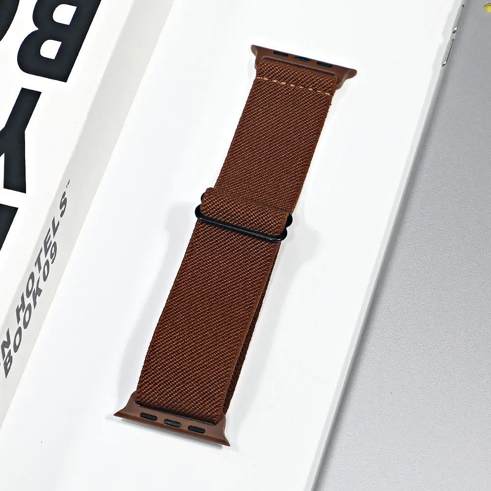 Bracelet sport en nylon pour smartwatch, respirant et réglable, bracelet de montre élégant et confortable pour une utilisation quotidienne | Sansoti