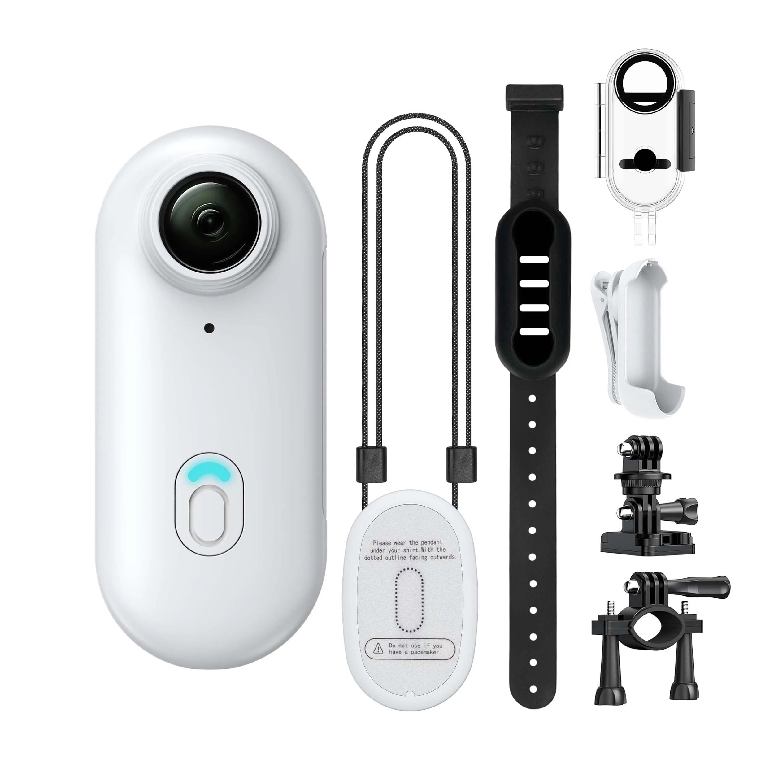 Compacte 4K WiFi Actiecamera – Magnetische Bevestiging, Waterdicht tot 30m, Ultra-Licht Bodycam voor Sport en Vlogging | Sansoti