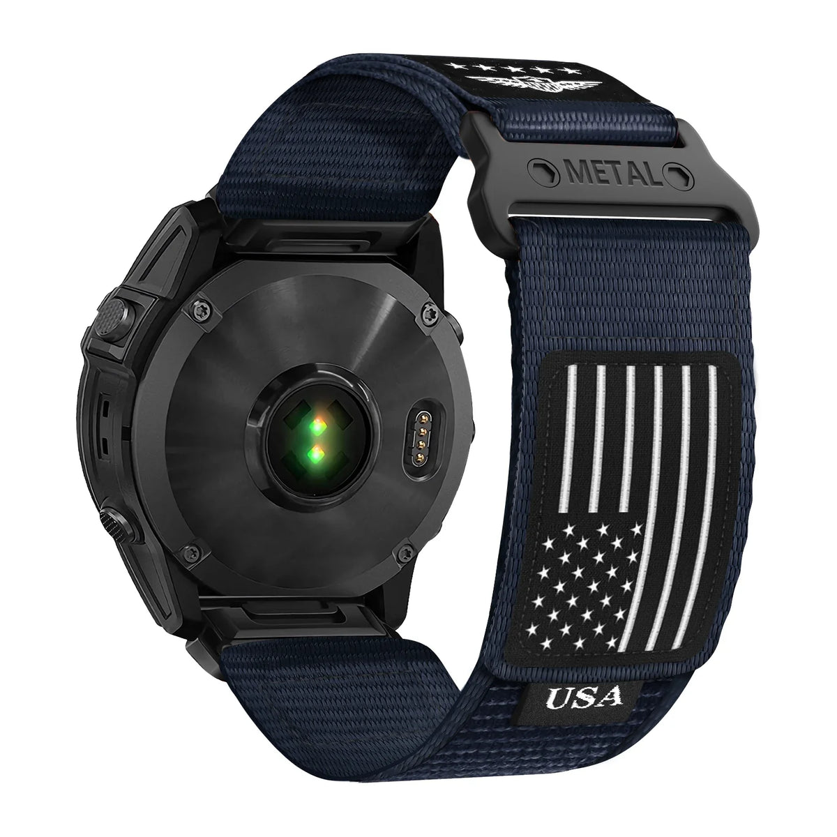 Nylon Smartwatch Band Adjustable Sports Watch Band 20mm 22mm 26mm Durable Comfortable Active Wristband | Sansoti