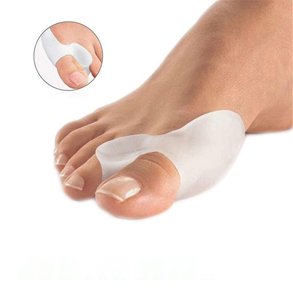Teencorrector voor Hallux Valgus – Zachte Siliconen Teensteun Onzichtbaar – Dagelijks Draagcomfort in Schoenen | Sansoti