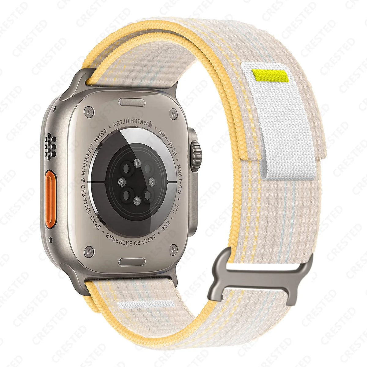 Bracelet de smartwatch en nylon Trail Loop, bracelet sport réglable avec boucle durable, bracelet multicolore pour poignet, actif | Sansoti