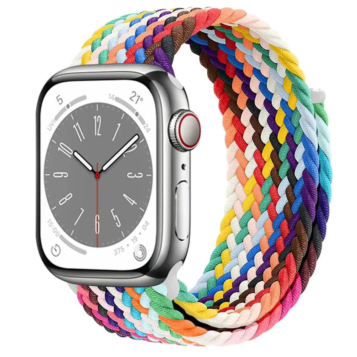 Bracelet de montre en nylon avec fermeture auto-agrippante, respirant et réglable, pour smartwatch et activités sportives | Sansoti