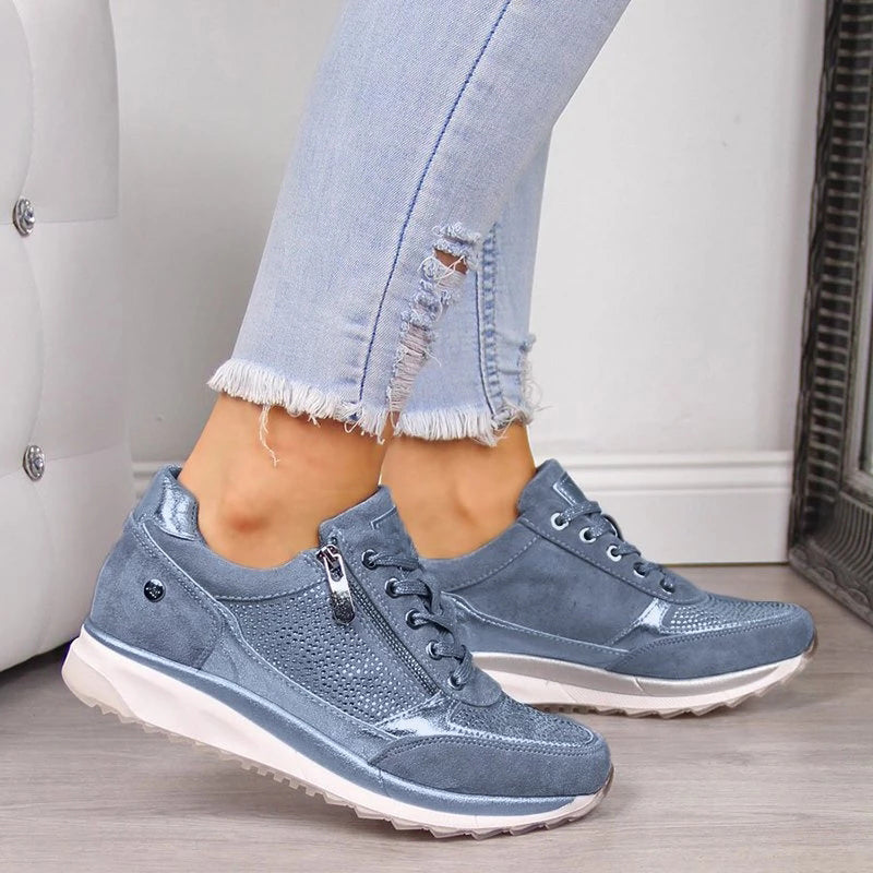 Ergonomic Men's Sneakers with Padded Insole, Everyday Comfort, Shock-Absorbing, Flexible, Breathable | Sansoti