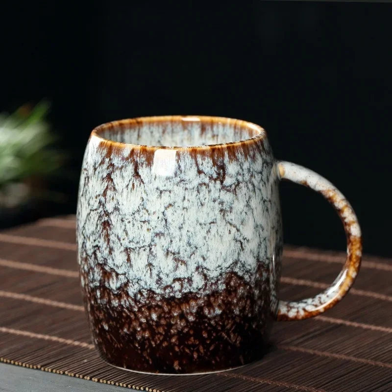 Keramische Koffiemok met Artisanale Afwerking – Tijdloze Elegantie voor Dagelijks Gebruik | Sansoti