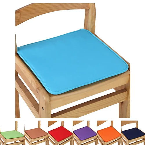 Coussin de chaise 40×40cm en mélange de coton, carré, déperlant, pour chaise de salle à manger, chaise de jardin ou chaise de bureau, intérieur et extérieur | Sansoti