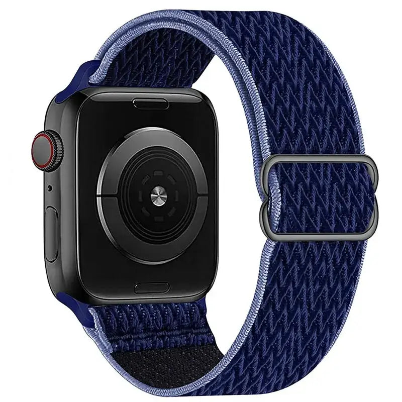 Elastisches Nylon-Smartwatch-Armband Austauschbar Komfortabel Langlebig Sportlich Aktiv | Sansoti