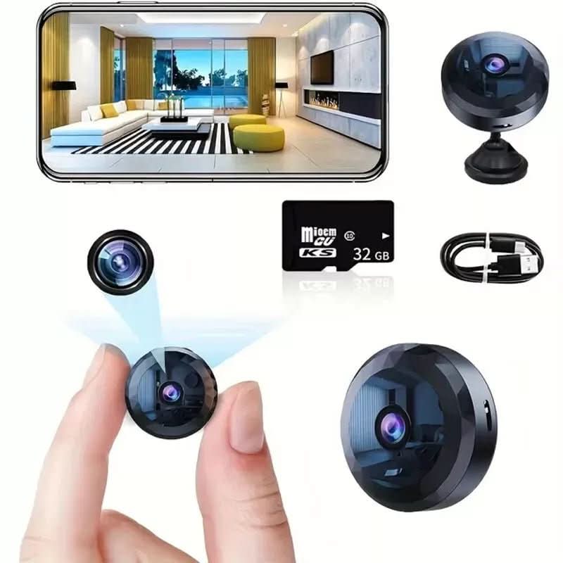 Magnetische Mini WiFi Camera 1080P HD Nachtzicht Bewegingsdetectie Draadloze Beveiligingscamera voor Thuis | Sansoti