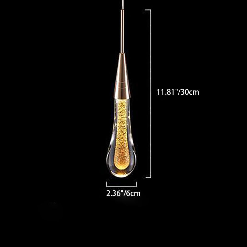 Glazen Hanglamp met Gouden Metalen Armatuur en Geïntegreerde LED-Verlichting – Scandinavisch Design voor Eetkamer, Woonkamer en Keuken | Sansoti