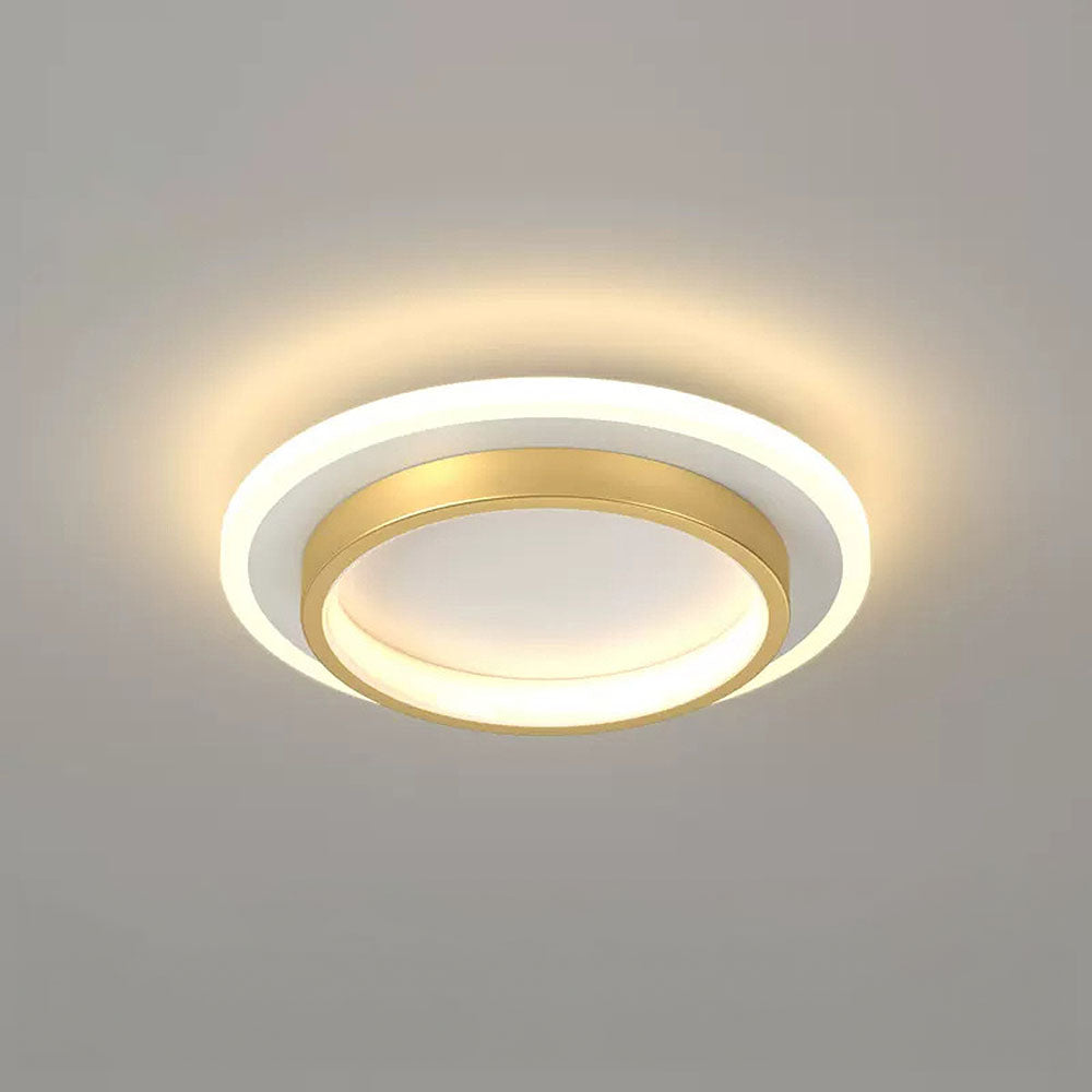 LED Deckenleuchte Rund 10W 20W Schwarz Weiß Schlafzimmer Flur Wohnzimmer Moderne Deckenbeleuchtung Niedrige Deckenlampe | Restfield