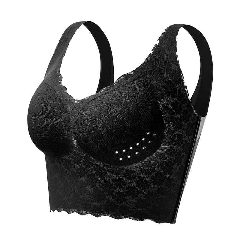 Postuur Correctie BH Draadloos Stretch Ademend Comfort Dag en Nacht Zachte Cup Brede Band Ergonomisch Design | Sansoti