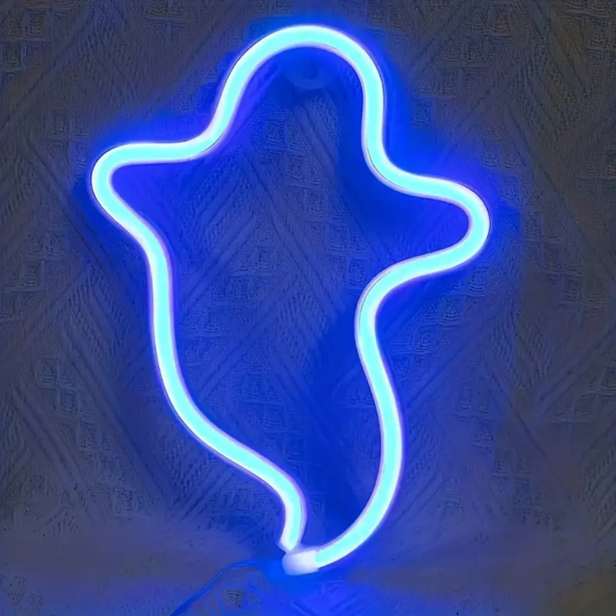 Neon-Tischlampe Fledermaus Geist LED-Beleuchtung Halloween-Ambientebeleuchtung Dekorative Themen-Nachtlampe für Kinder | Sansoti