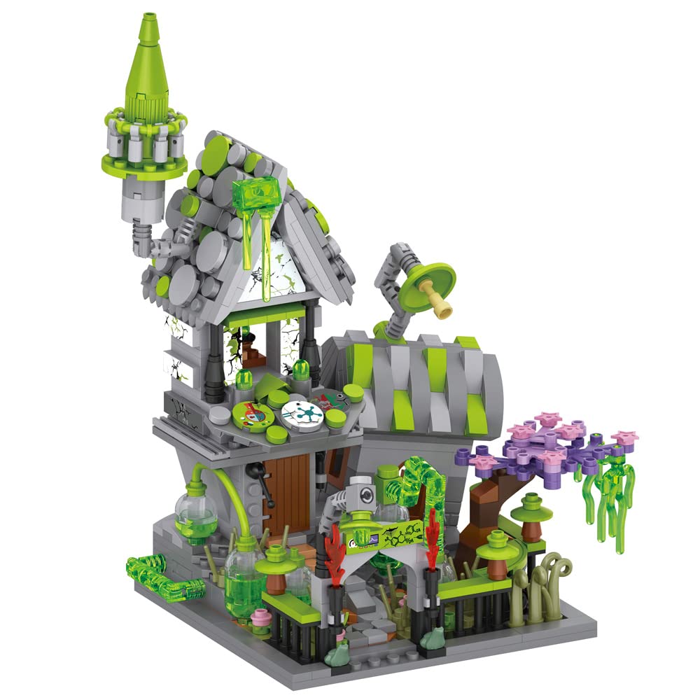 Building Blocks Haunted House Multicolor ABS Building Kit House 687-762 Pieces Halloween Decoration Toy | Sansoti