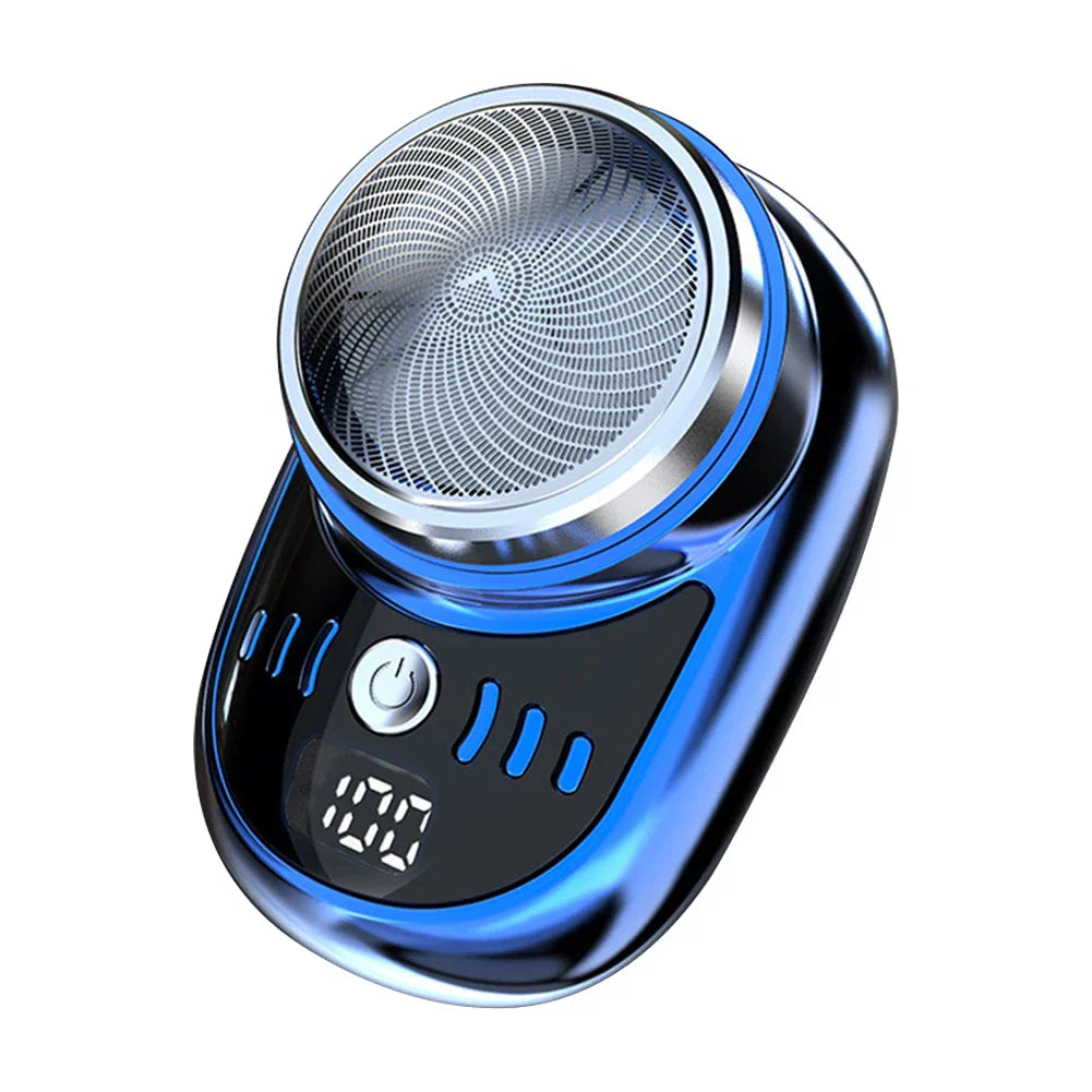 Compacte Oplaadbare Scheerapparaat USB Mini Draadloos Digitaal Display Afneembare Scheermes voor Reizen Mannen | Sansoti