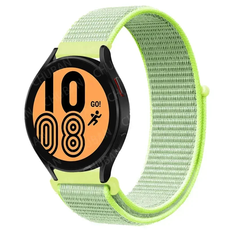 Nylonowy pasek sportowy do smartwatcha 20mm 22mm Oddychający Lekki Pasek typu Loop na nadgarstek Regulowany Trening Fitness | Sansoti