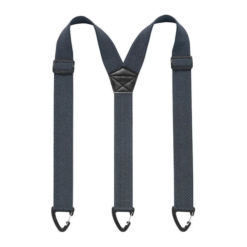 Verstelbare Bretels Heren X-Rug Y-Vorm Elastisch 3,5cm Breed Metalen Clips Werkkleding Casual Formeel | Sansoti