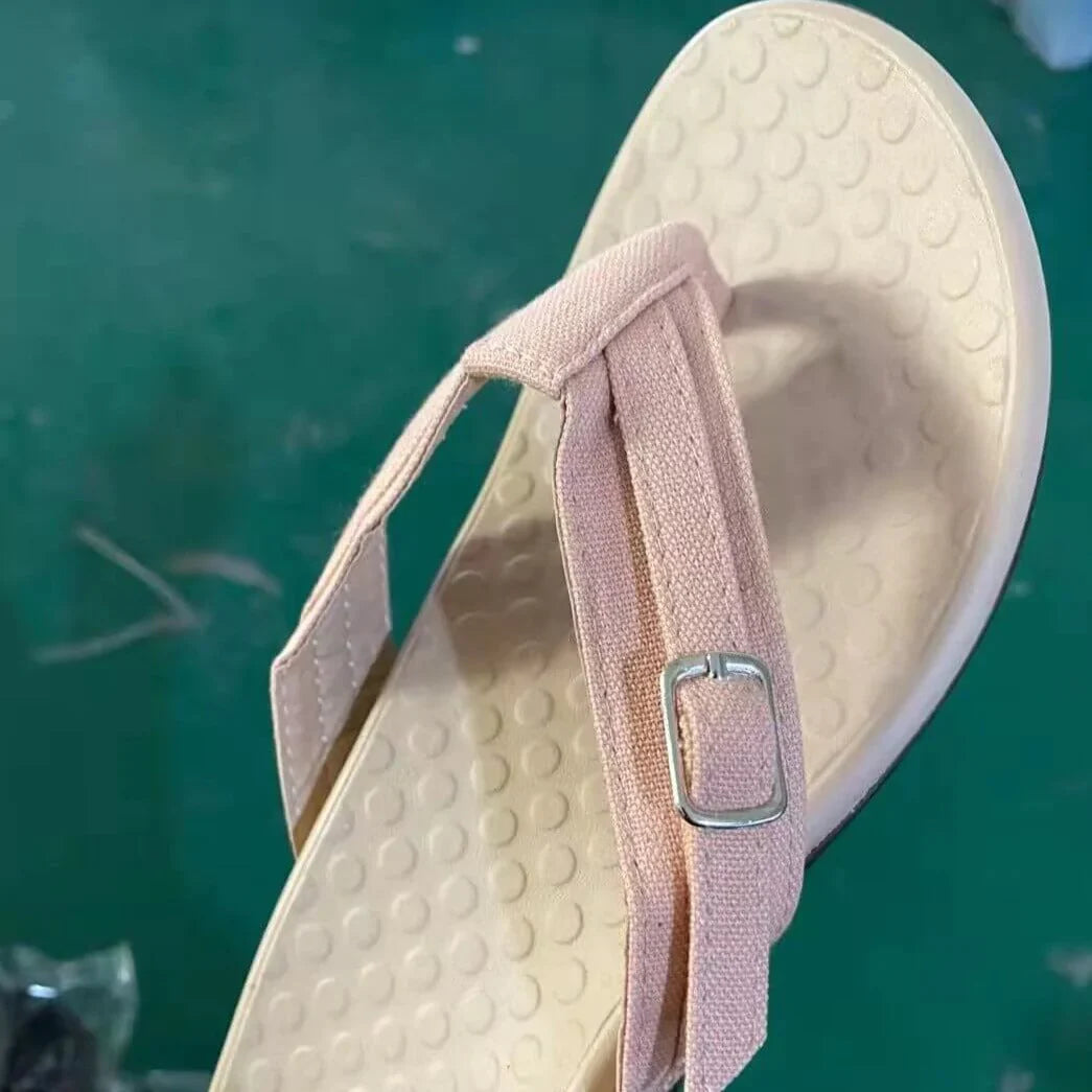 Orthopedic Sandals Women Summer – Comfortable Footbed for Foot Complaints | Sansoti