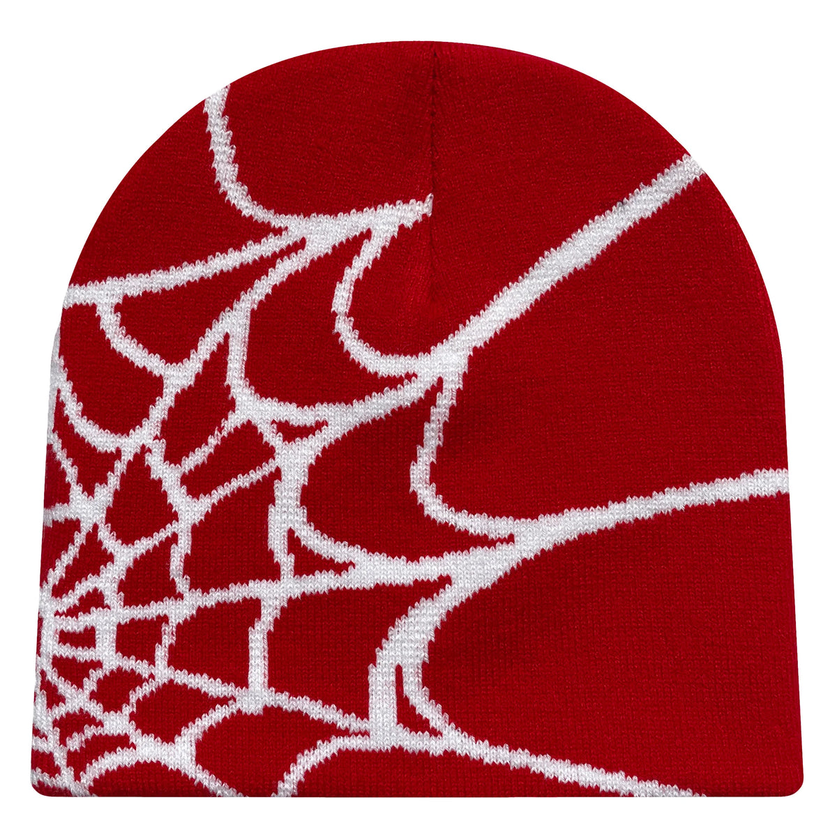 Bonnet tricoté avec motif toile d’araignée, bonnet d’hiver unisexe chaud en acrylique, couvre-chef pour les activités sportives en plein air, accessoire de mode | Sansoti