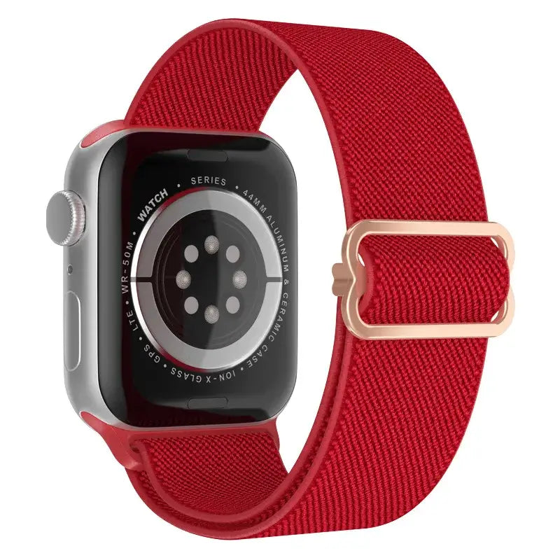Elastisches Nylon-Smartwatch-Armband Austauschbar Komfortabel Langlebig Sportlich Aktiv | Sansoti
