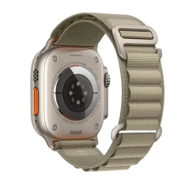 Nylon-Uhrenarmband, sportliche Alpine Loop, verstellbares Smartwatch-Armband für Outdoor-Aktivitäten und den täglichen Gebrauch | Sansoti