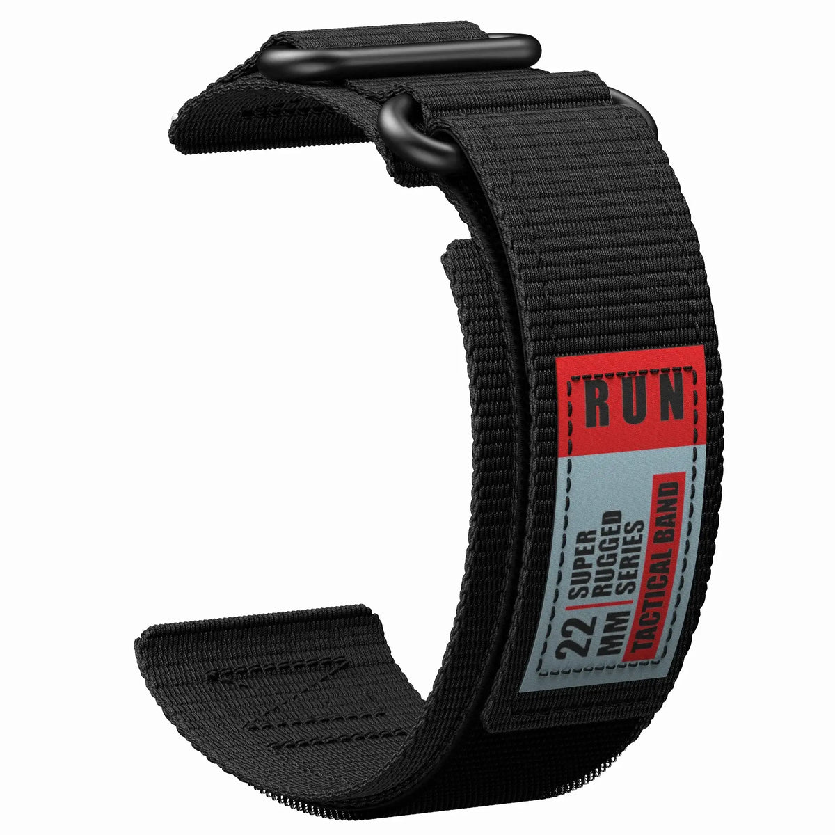 Nylonowy pasek do smartwatcha z rzepem Regulowany 20mm 22mm Sportowy Oddychający Pasek na nadgarstek do biegania Fitness | Sansoti