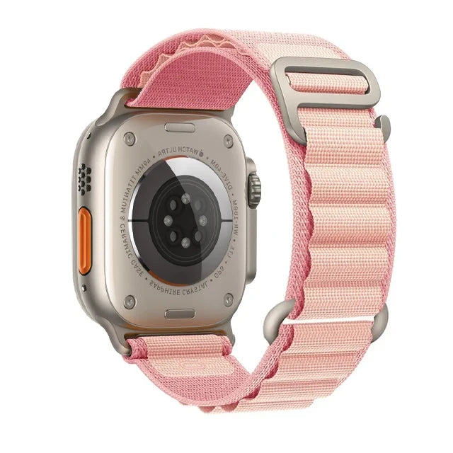 Nylon-Uhrenarmband, sportliche Alpine Loop, verstellbares Smartwatch-Armband für Outdoor-Aktivitäten und den täglichen Gebrauch | Sansoti