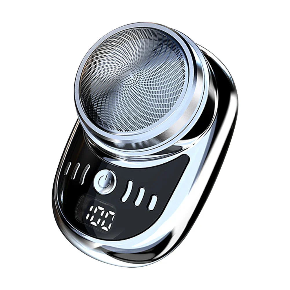 Compacte Oplaadbare Scheerapparaat USB Mini Draadloos Digitaal Display Afneembare Scheermes voor Reizen Mannen | Sansoti