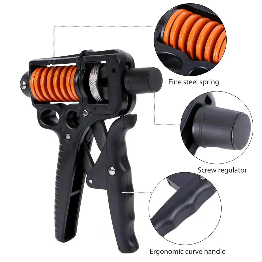 Verstelbare Handtrainer voor Gripkracht en Onderarmtraining 5-165 kg | Sansoti