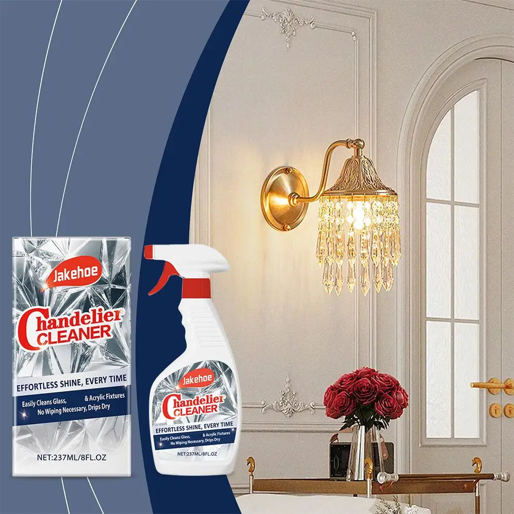 Lamp & Glas Reinigingsspray – Voor Kristallen Lampen, Glas en Metaal | Sansoti