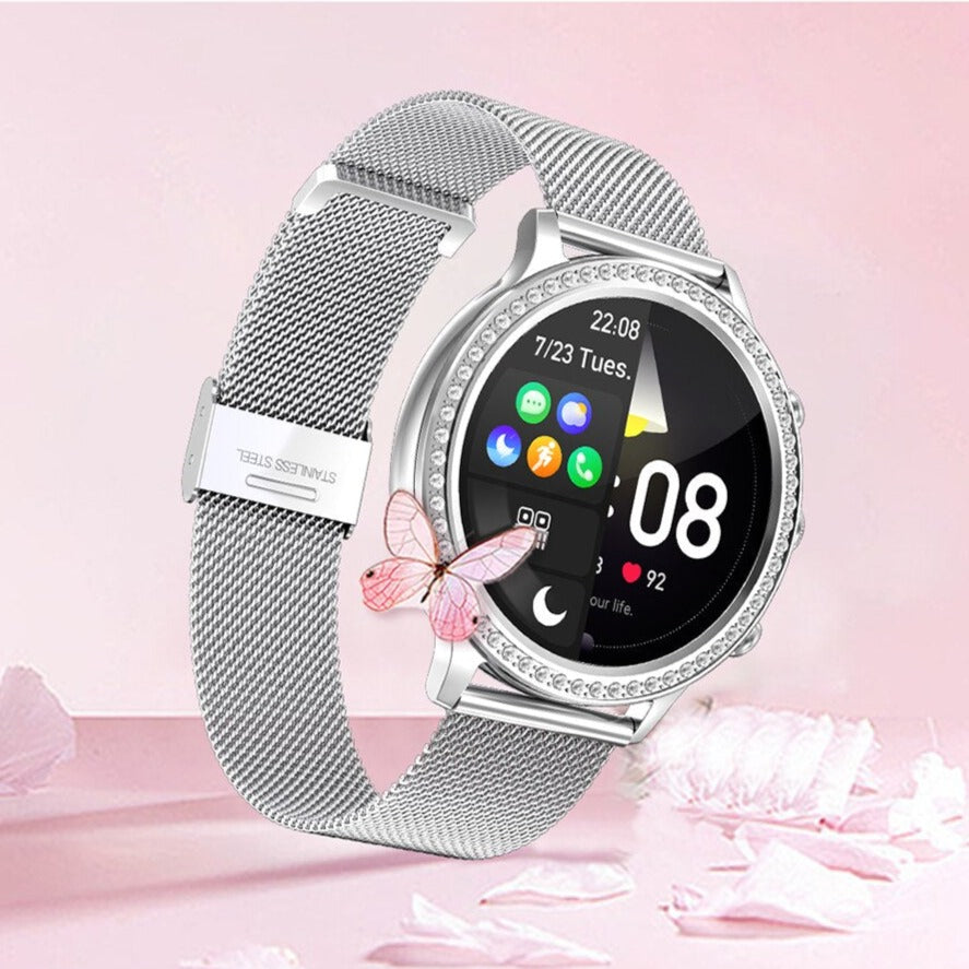 Digitaal Polshorloge met Gezondheidssensor Touchscreen Waterdicht IP68 Noodoproep 14 Dagen Batterij Smartwatch | Sansoti