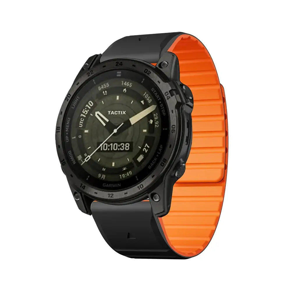 Silikonowy pasek do smartwatcha z magnetycznym zapięciem – Wymienny pasek do zegarka 22 mm 26 mm Zegarek sportowy | Sansoti
