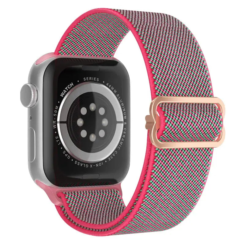 Elastisches Nylon-Smartwatch-Armband Austauschbar Komfortabel Langlebig Sportlich Aktiv | Sansoti