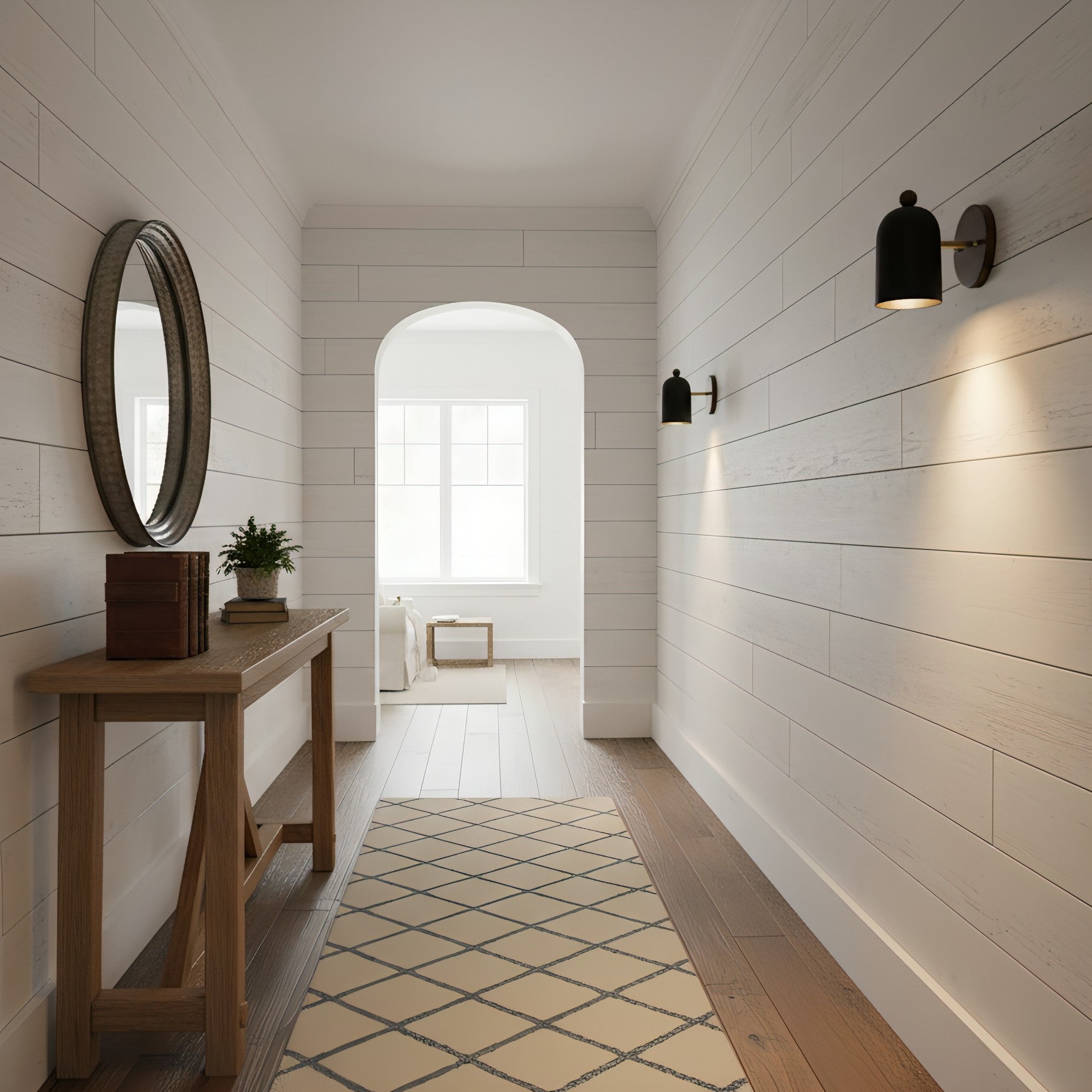 Sables Zen Wandlamp Minimalistisch Metaal Rustgevende Woonkamerverlichting Scandinavische Stijl | Sansoti