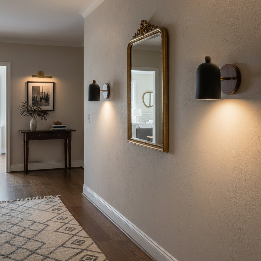Sables Zen Wandlamp Minimalistisch Metaal Rustgevende Woonkamerverlichting Scandinavische Stijl | Sansoti