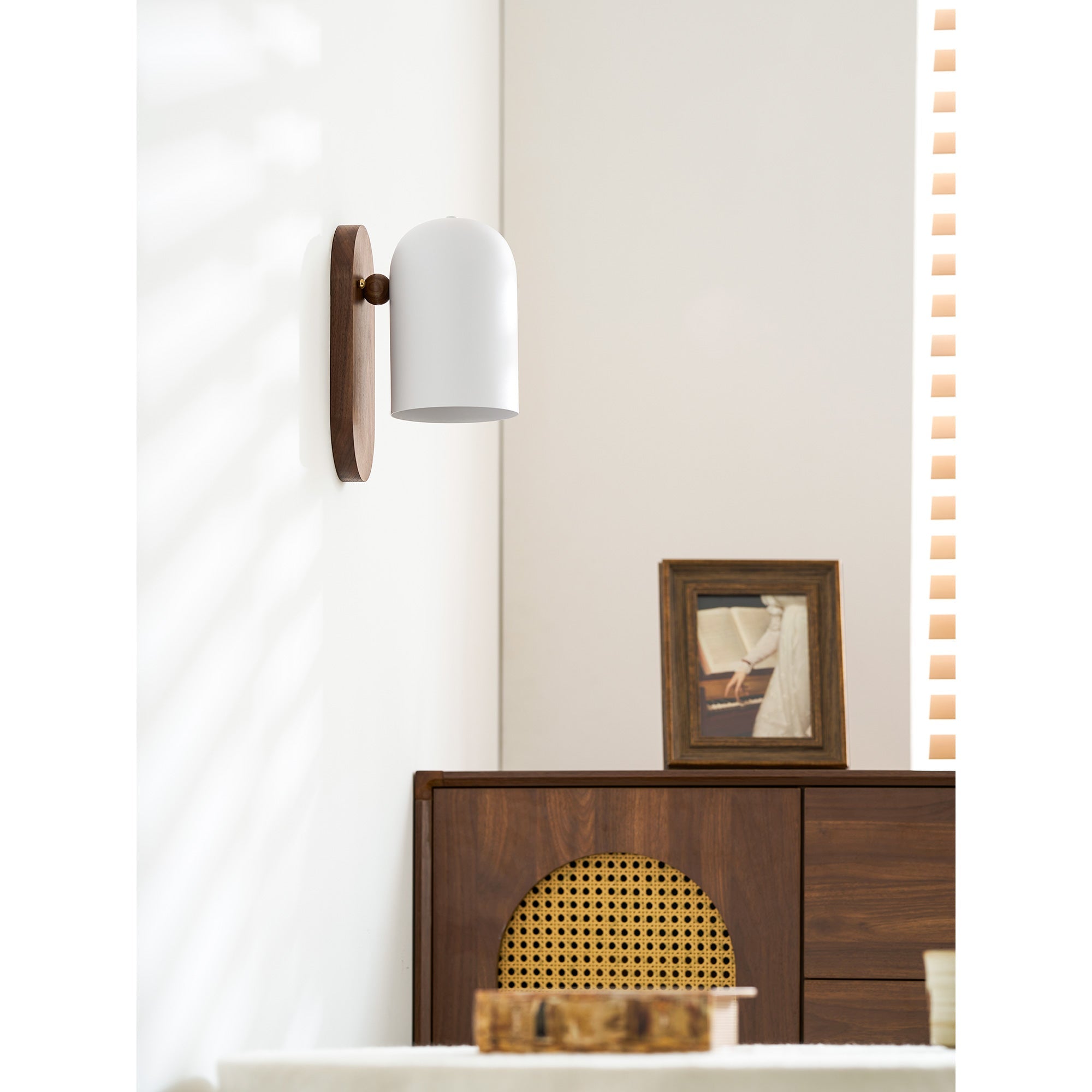 Sables Zen Wandlamp Minimalistisch Metaal Rustgevende Woonkamerverlichting Scandinavische Stijl | Sansoti