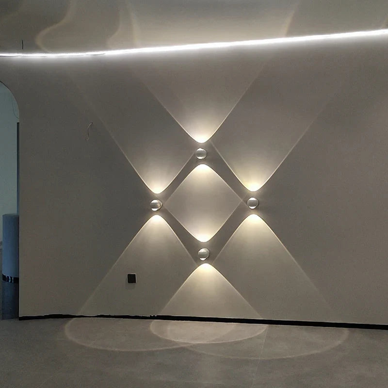 Moderne Wandlamp met LED Verlichting – Messing Afwerking voor Hal & Woonkamer | Sansoti