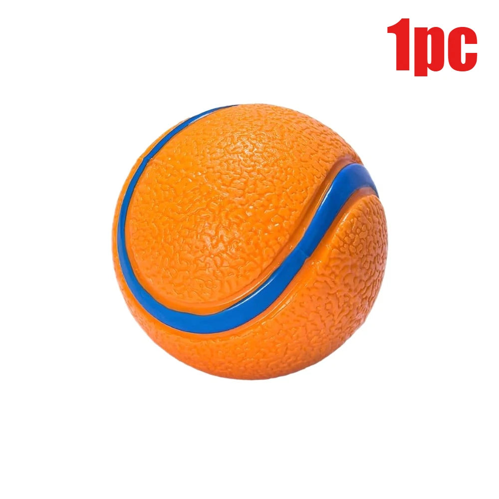 Balle rebondissante pour chiens Jouet en caoutchouc Entraînement au jeu actif Petit Grand Chiot Résistante à la mastication Durable | Sansoti